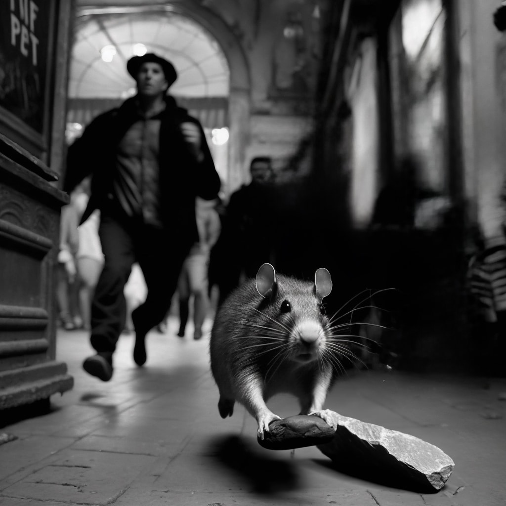 running rat